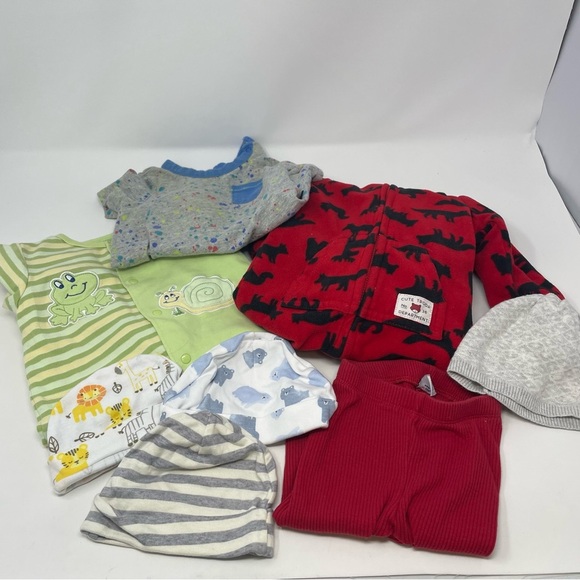 Not So Mystery Bundle of Infant Boys Clothes and Accessories - Picture 2 of 3